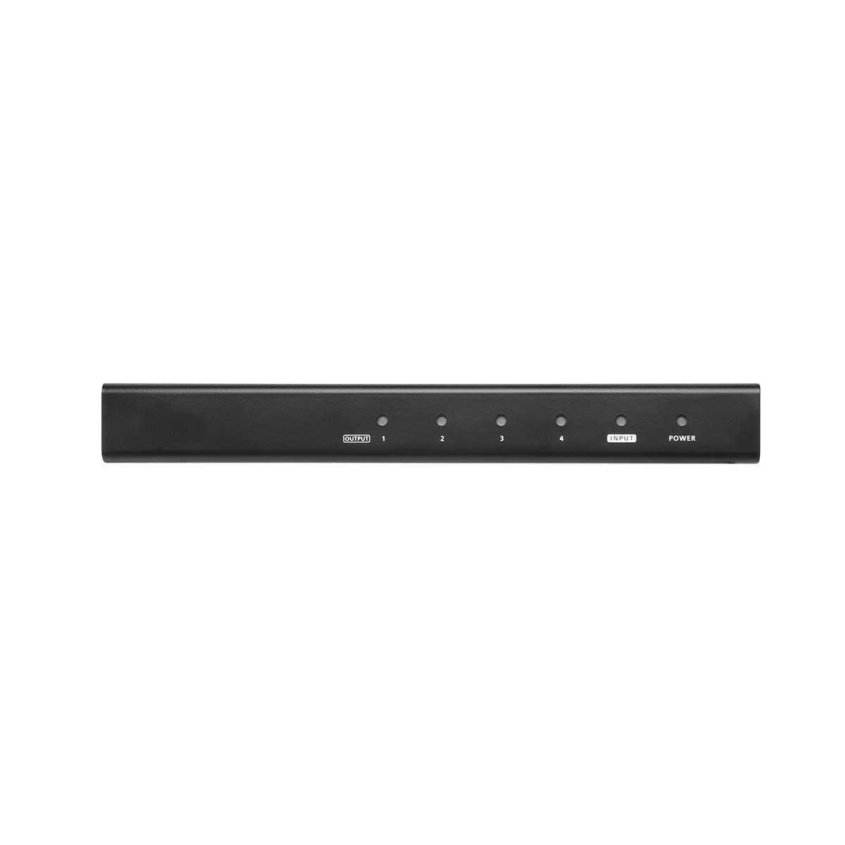 4-port HDMI Splitter Black