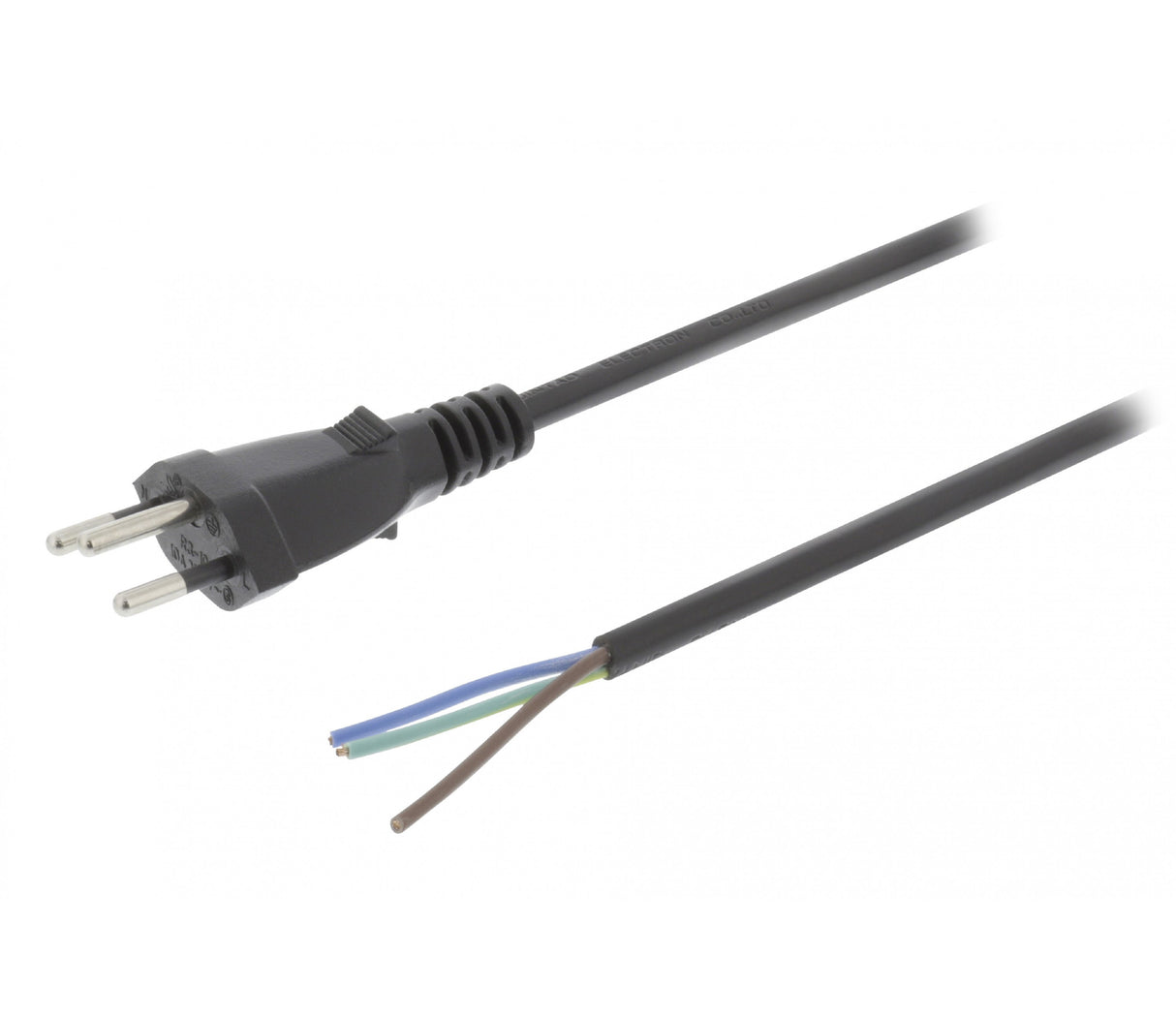 Cable de Alimentación Suizo CH Tipo 12 - 3 m Negro