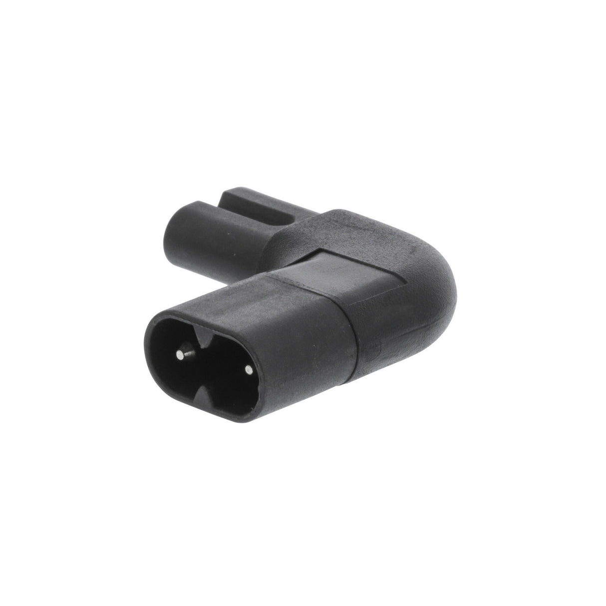 Black Polyvinyl Chloride (PVC) Male Power Connector