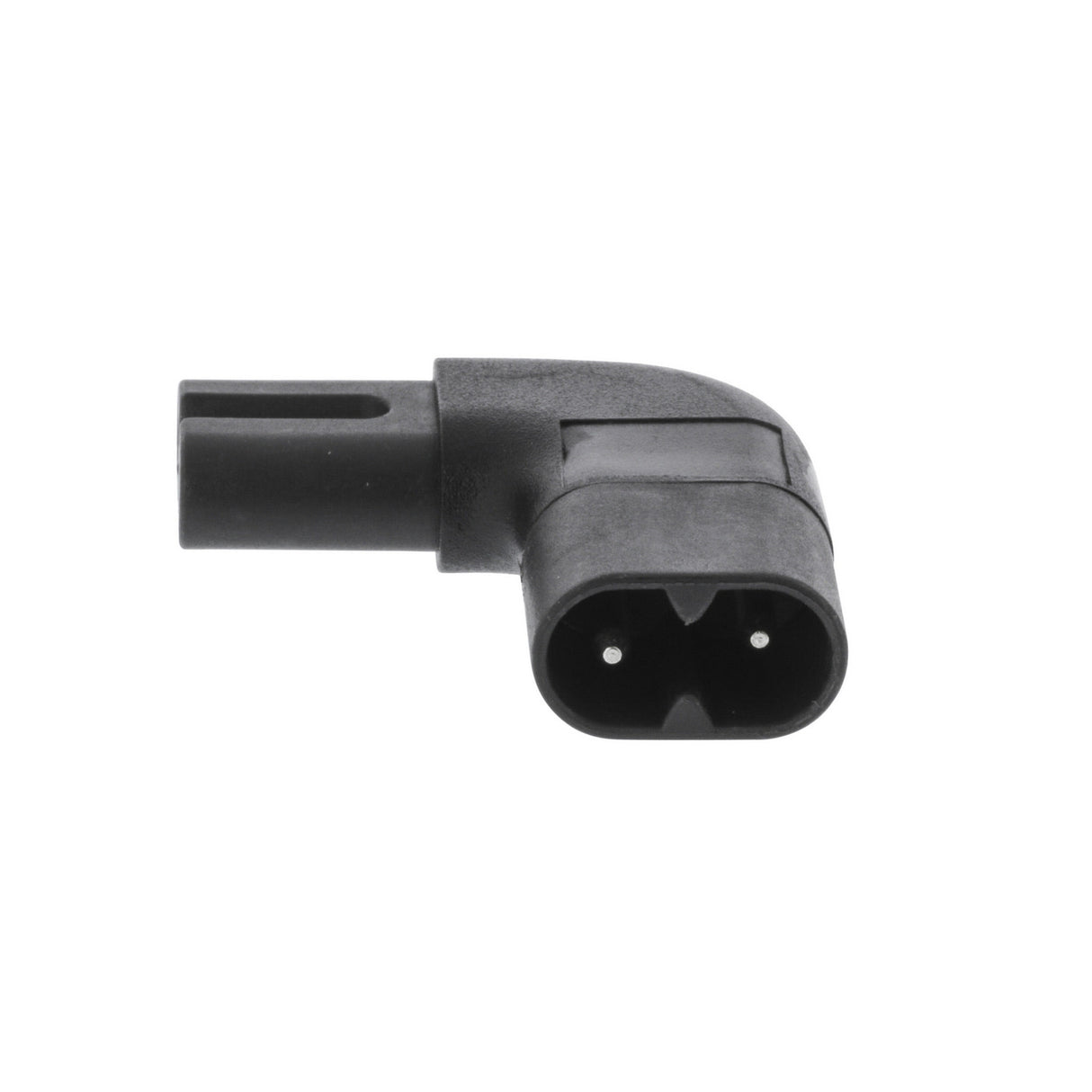 Black Polyvinyl Chloride (PVC) Male Power Connector