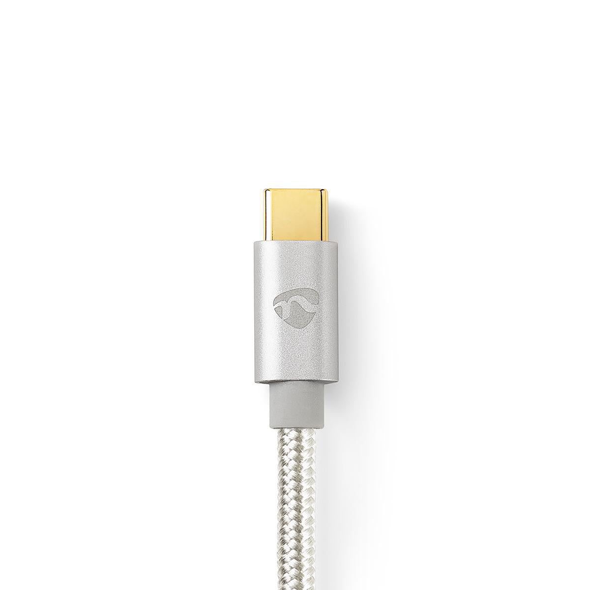 Cabo USB 2.0 | Tipo C Macho - 1,0 m Alumínio