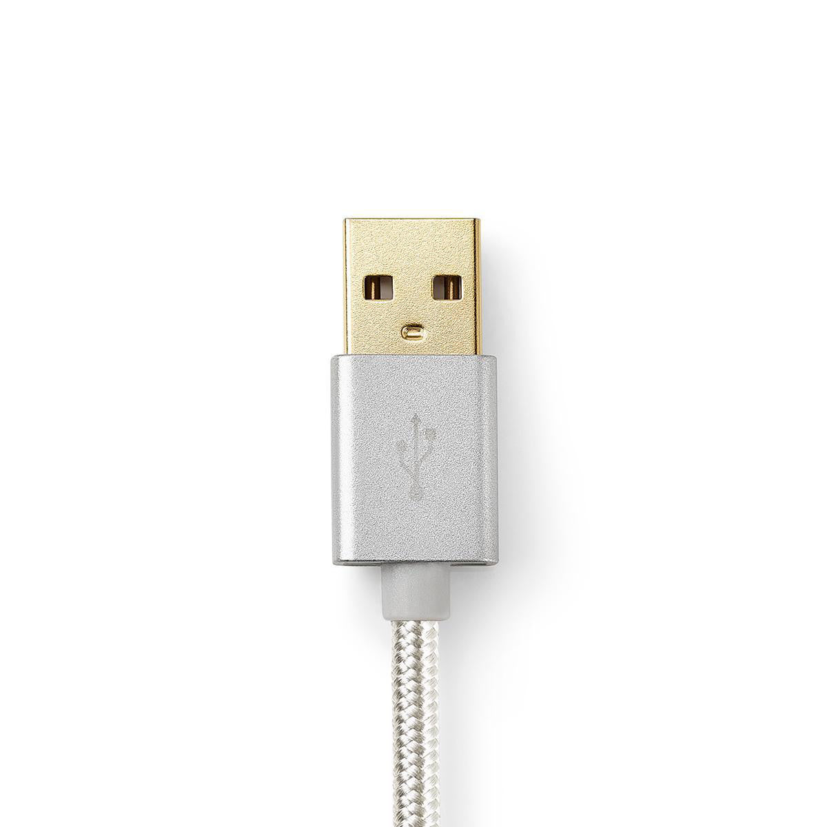 Cabo USB 2.0 | Tipo C Macho - 1,0 m Alumínio