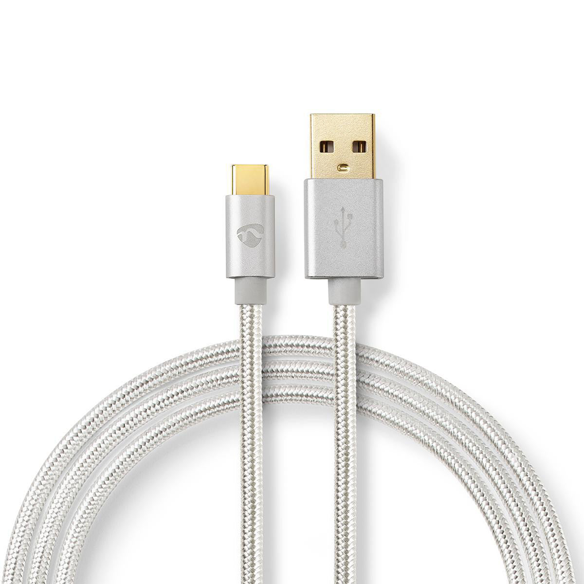 USB 2.0 Cable | Type C Male - At 2.0 m Aluminum