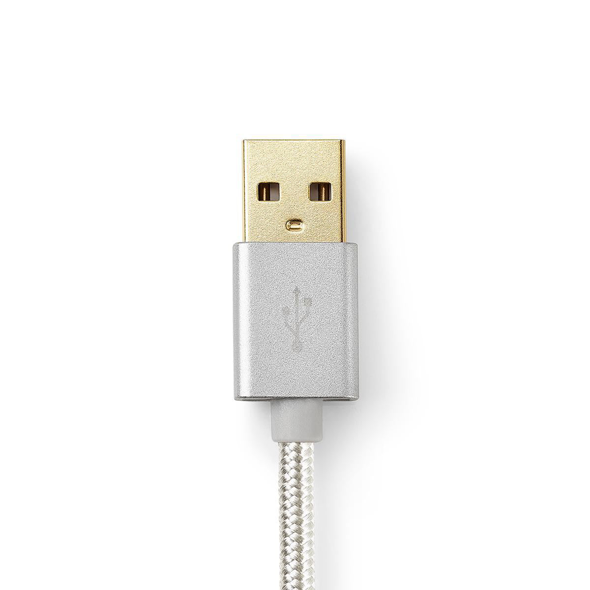 USB 2.0 Cable | Type C Male - At 2.0 m Aluminum