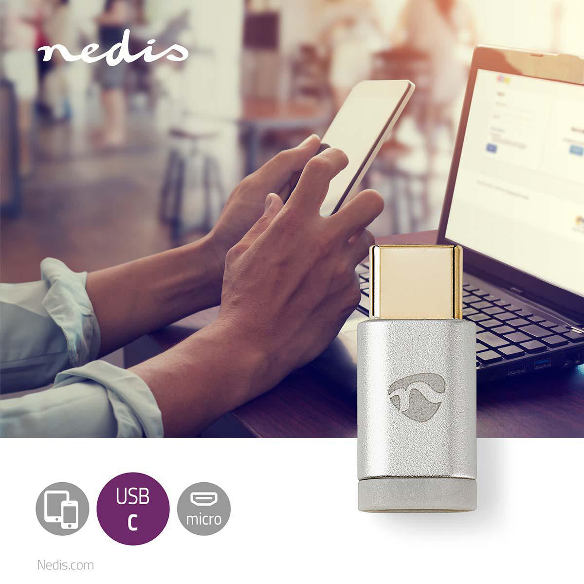 USB Type C Adapter | Male - Micro B Female 3.1