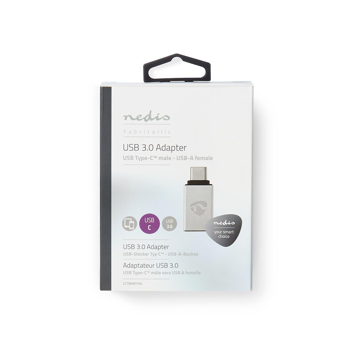 USB Type C Adapter | Male - A Female