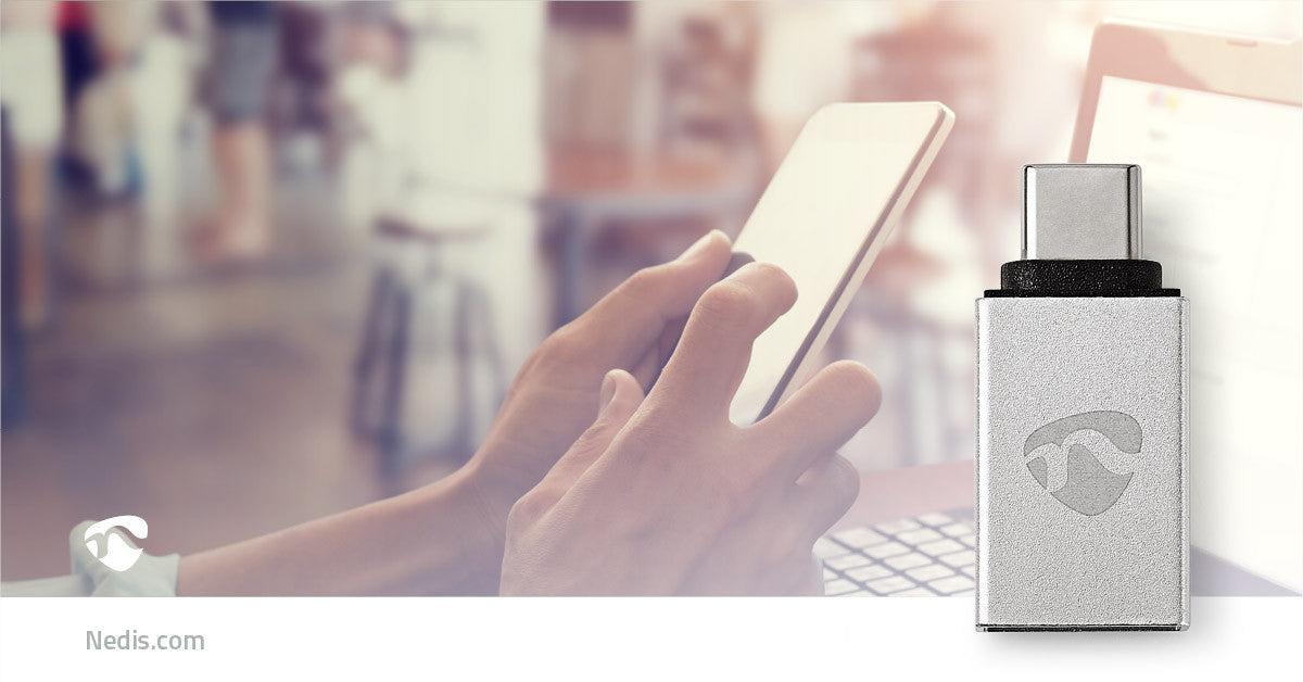 USB Type C Adapter | Male - A Female