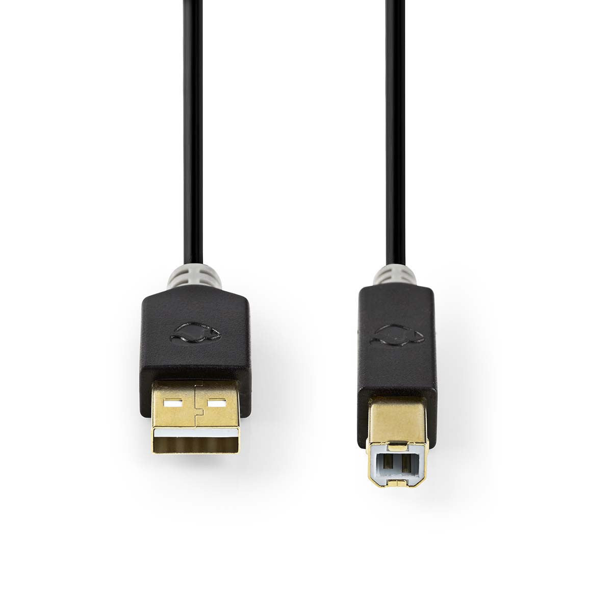 USB 2.0 Cable | A Male - B 2.0 m Anthracite