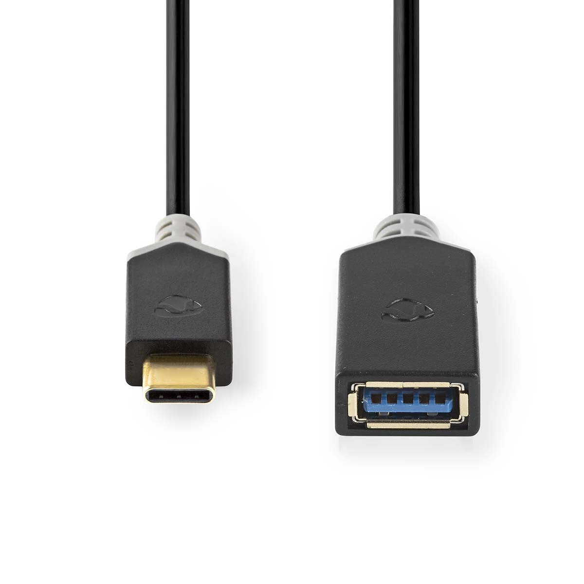USB 3.0 Cable | Type C Male - A Female 0.15 m Anthracite