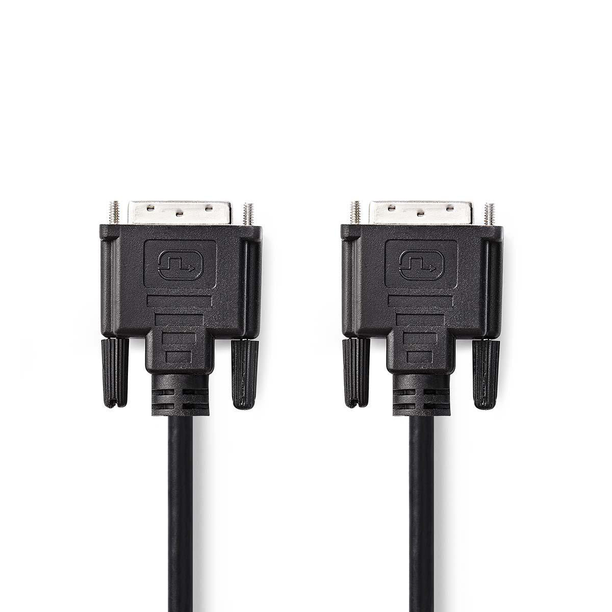 DVI Cable | Dvi-d 24+1 Pin Male - 10m Black