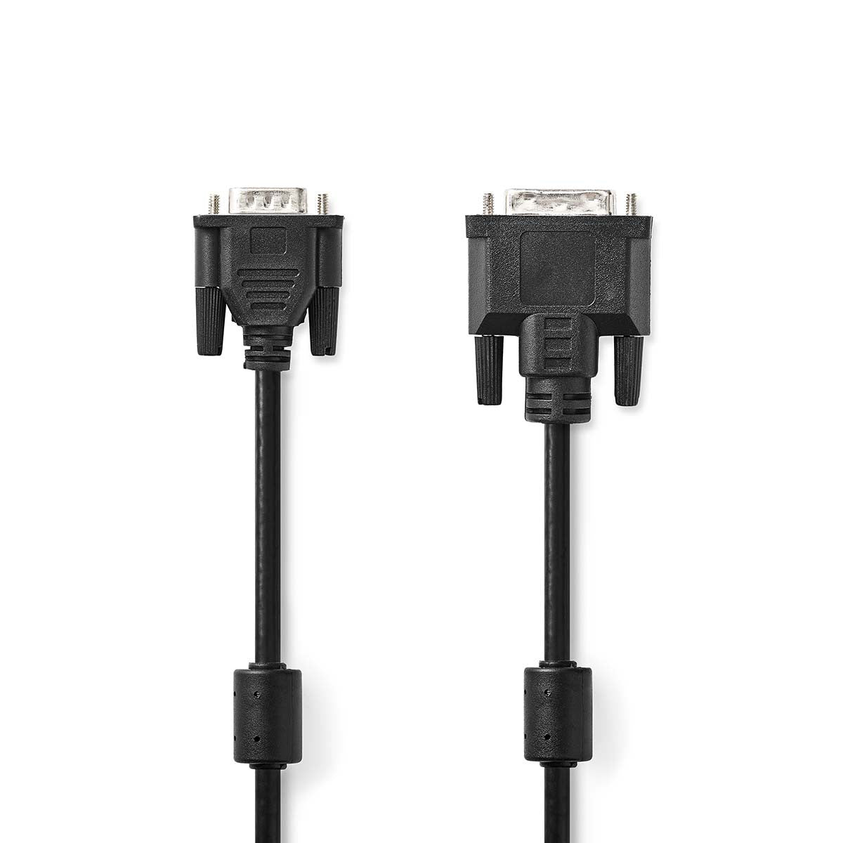 DVI Cable | DVI-A 12+5 Pin Male - VGA 2.0m Black