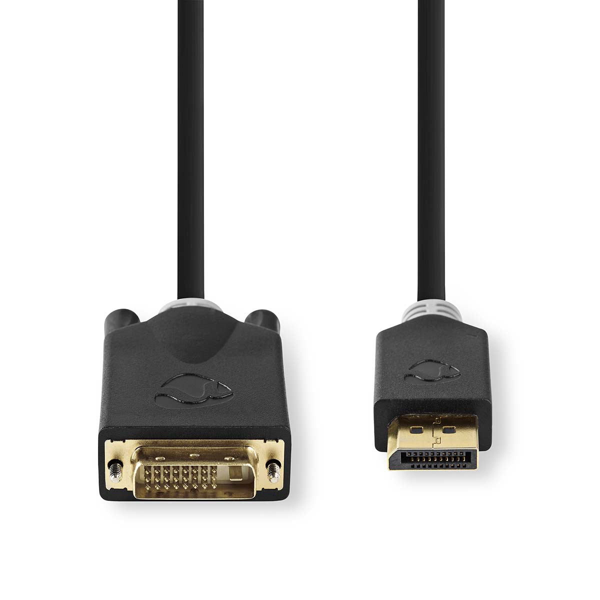 Displayport - DVI Cable | Dvi-d 24+1 Pin Male 2.0m Anthracite Adapter
