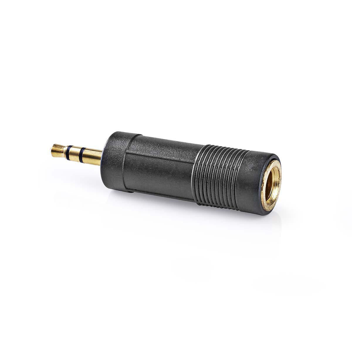 Stereo Audio Adapter | 3.5mm Male - 6.35mm Female