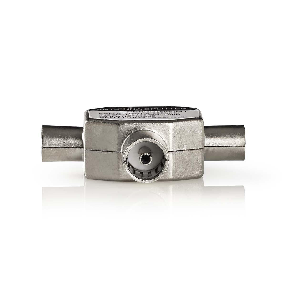 Adaptador coaxial | 2x IEC (coaxial) macho - fêmea