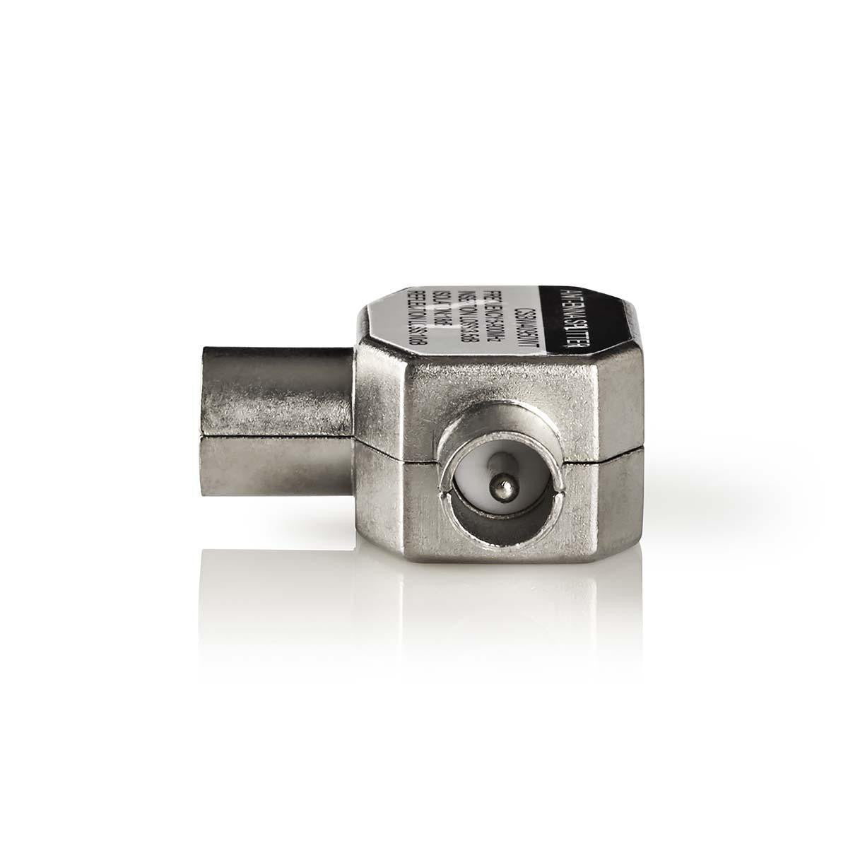 Adaptador coaxial | 2x IEC (coaxial) macho - fêmea