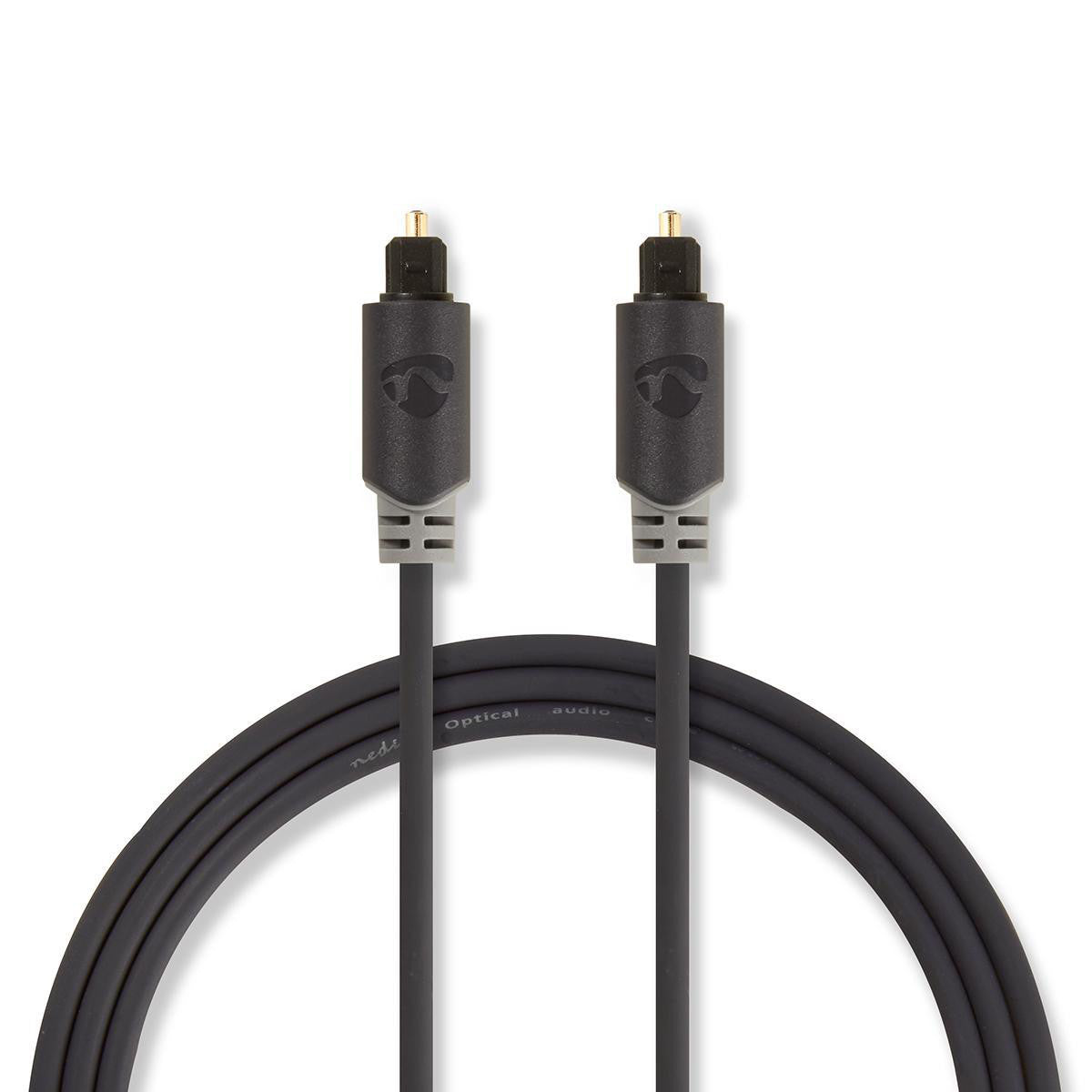 Optical Audio Cable | Toslink Male - 3.0 m Anthracite Cables