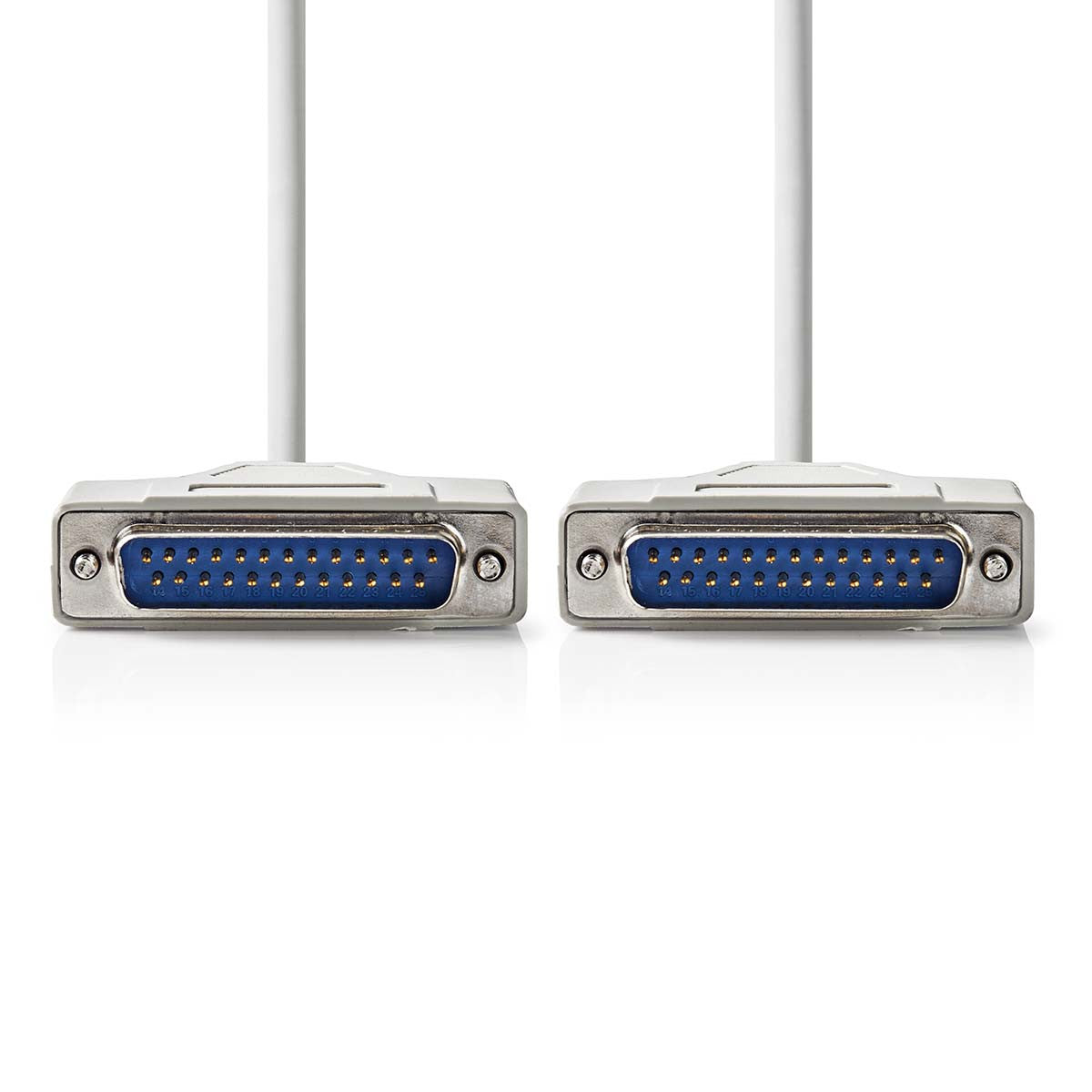 Cable Serie | D-sub de 25 Pines Macho - 5,0 m Color Marfil