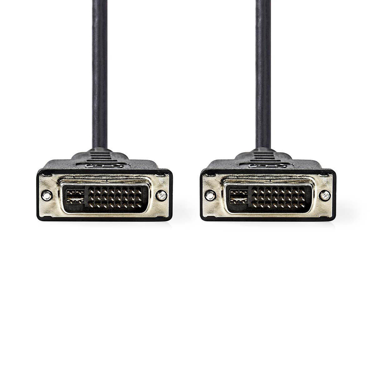DVI Cable | DVI-i 24+5 Pin Male - 2.0m Black