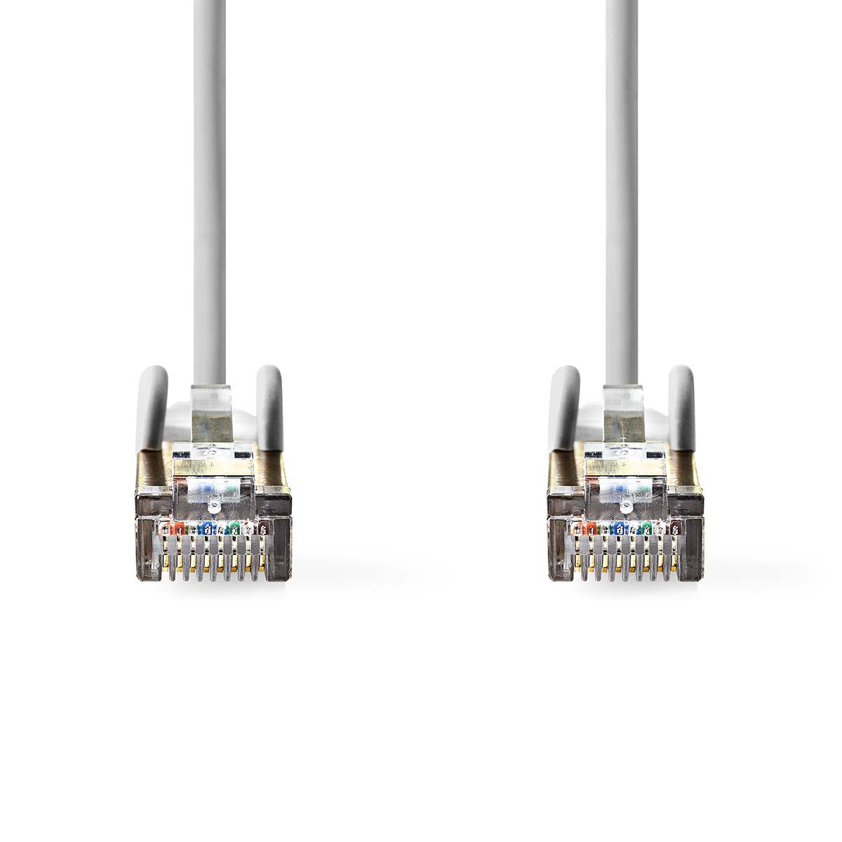 Cabo de rede Cat5e SF/UTP | RJ45 macho - 1,0 m cinzento