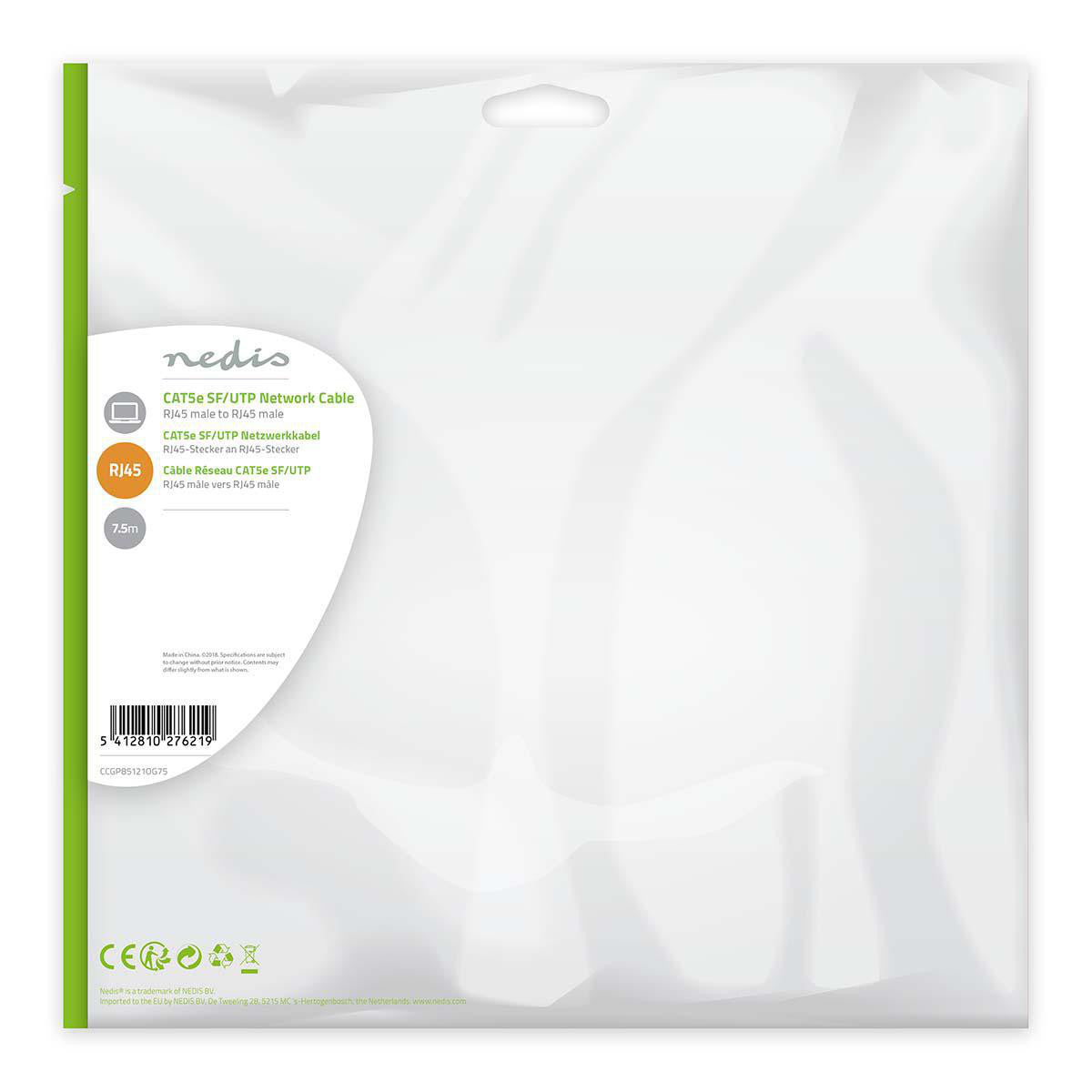 Cat5e Sf/utp Network Cable | Rj45 Male - 7.5 m Orange