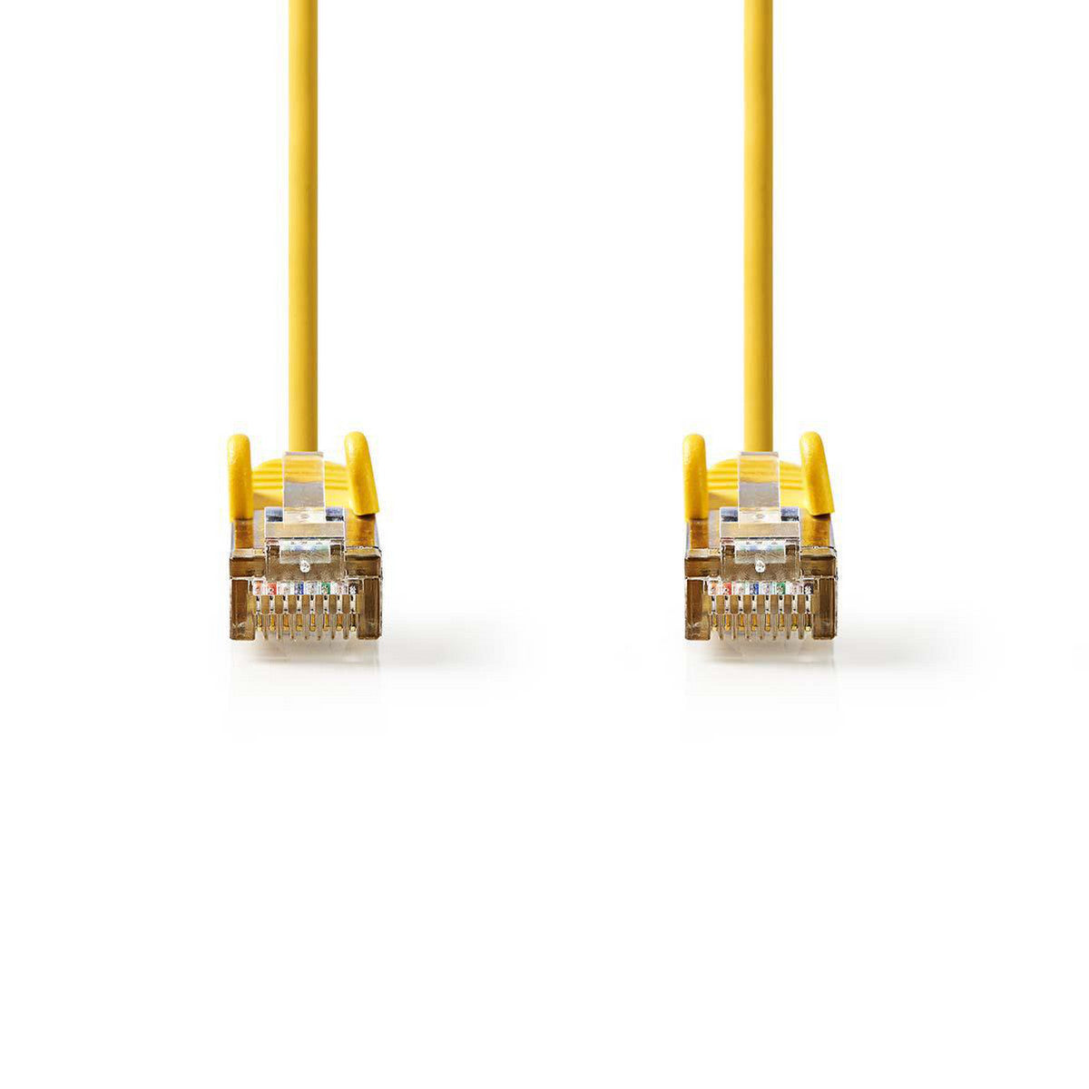 Cabo de rede Cat5e SF/UTP | RJ45 macho - 15 m amarelo