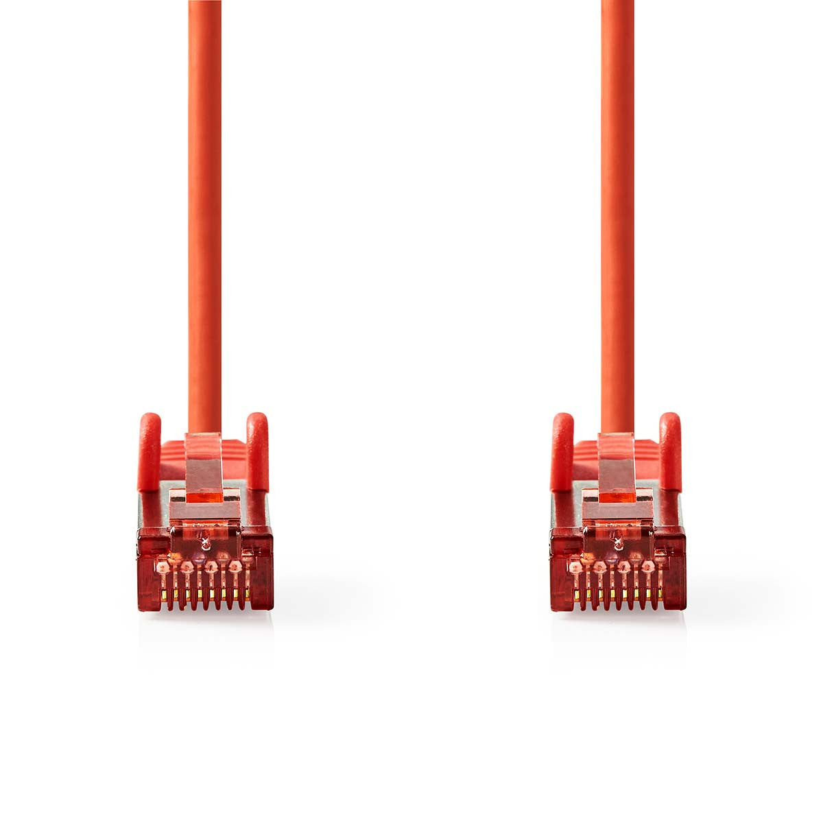 Cable de Red Cat6 S/ftp | Rj45 Macho - 15 m Rojo
