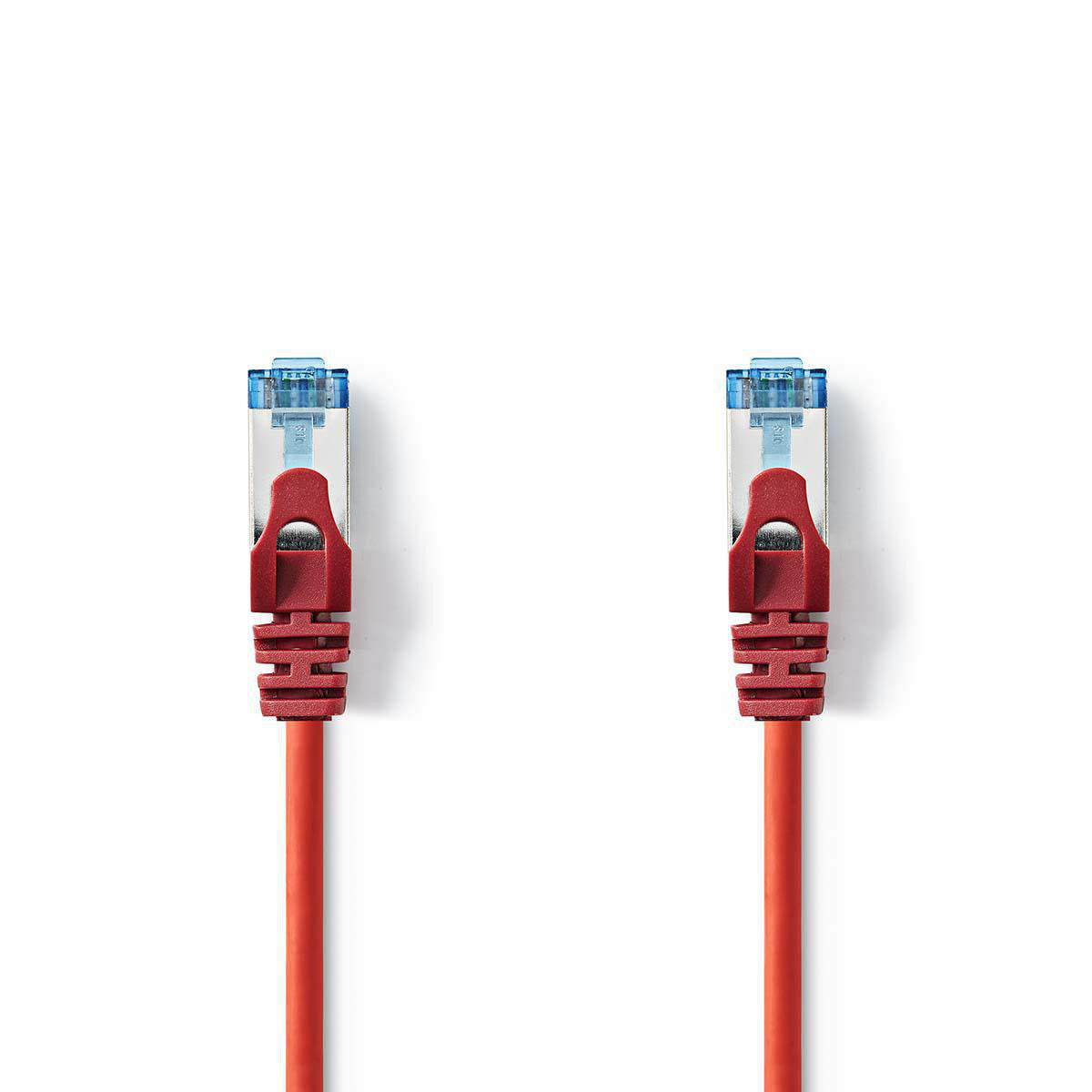 Cat6a Sf/utp Network Cable | Rj45 Male - 1.0 m Red Cables