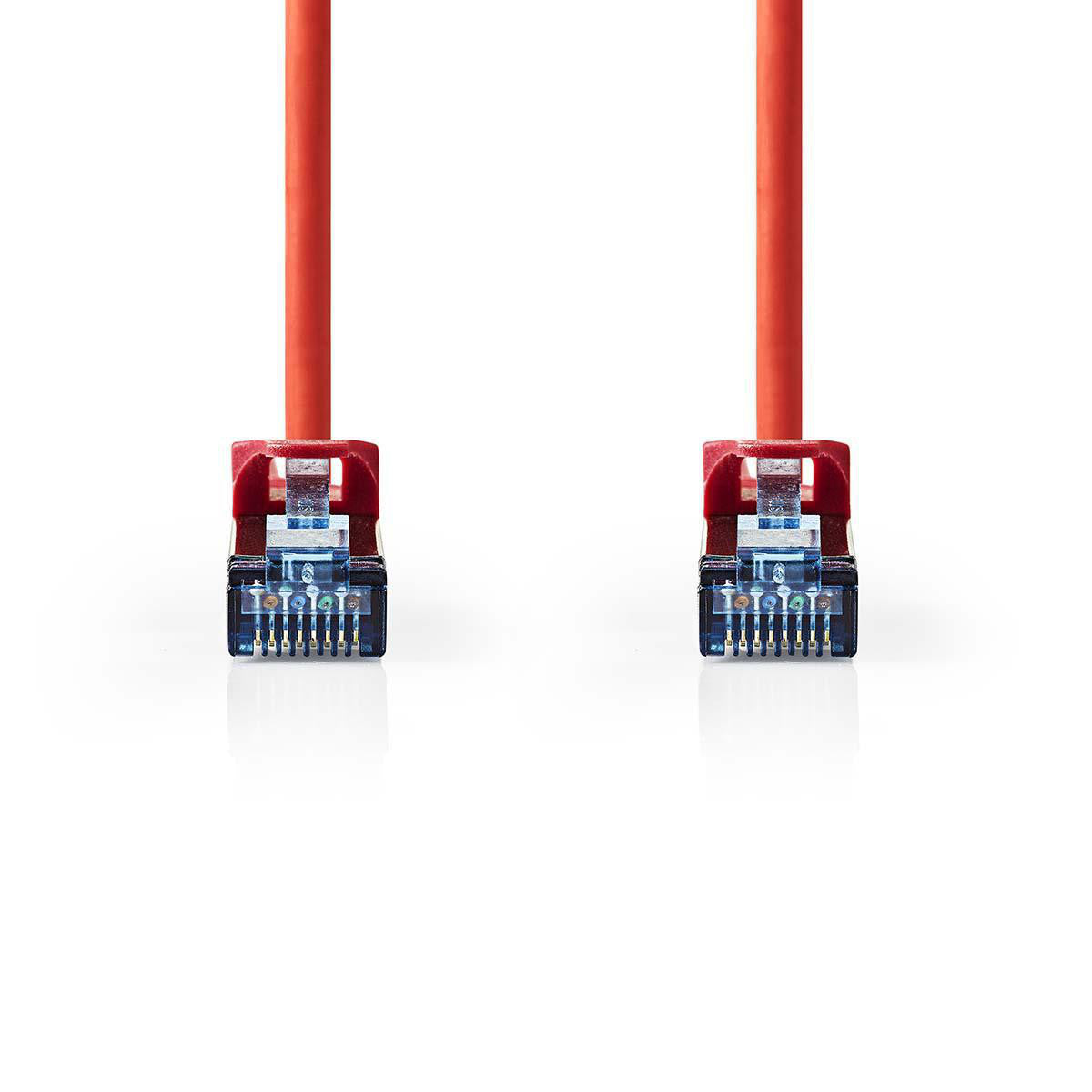 Cat6a Sf/utp Network Cable | Rj45 Male - 1.0 m Red Cables