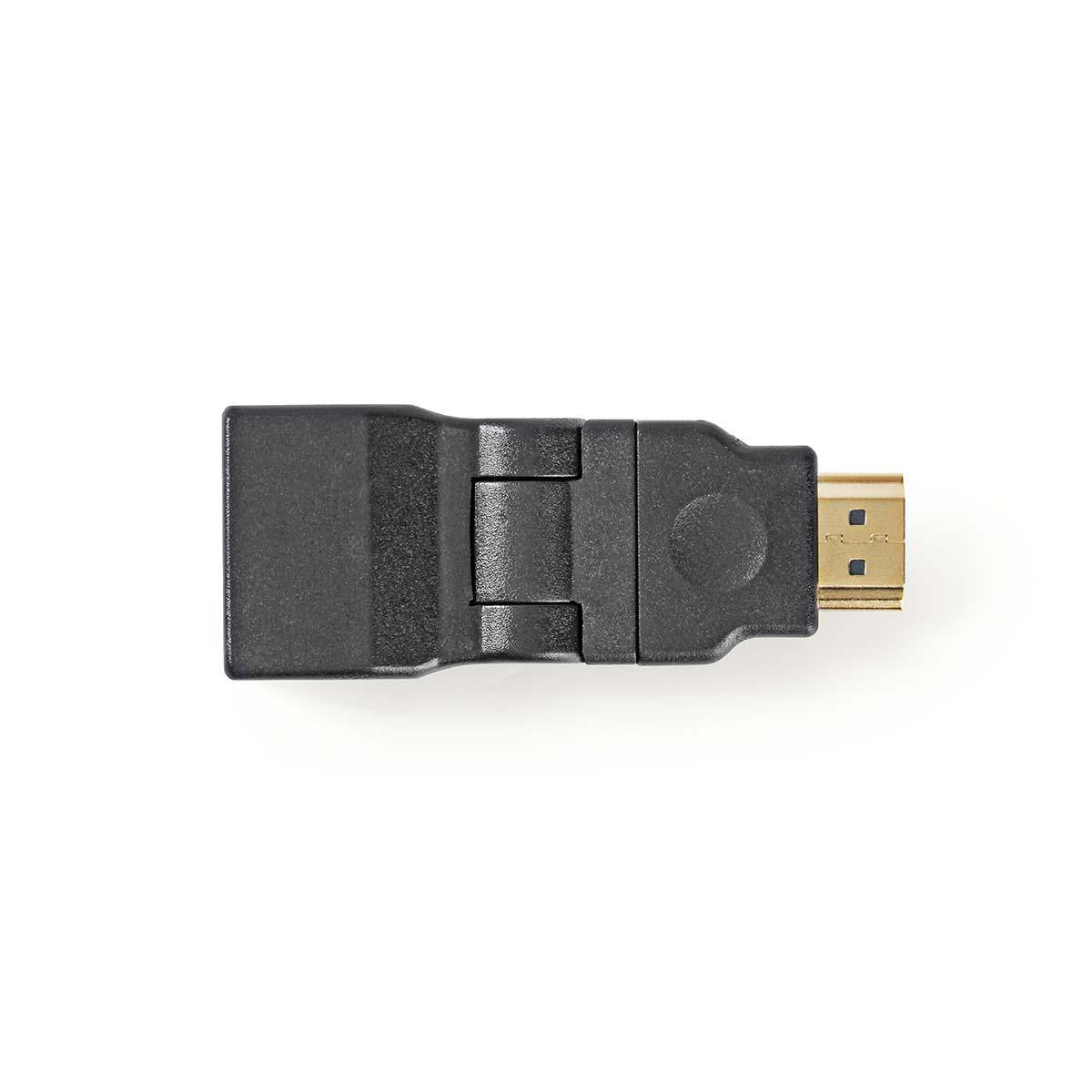 HDMI Adapter | Connector - Female Rotating Black