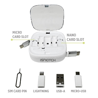 60W USB Charging Adapter Set