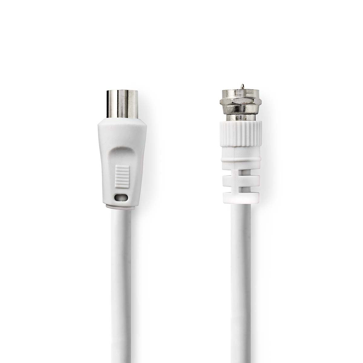 Satellite and Antenna Cable | F Male - IEC (Coaxial) 3.0 m White