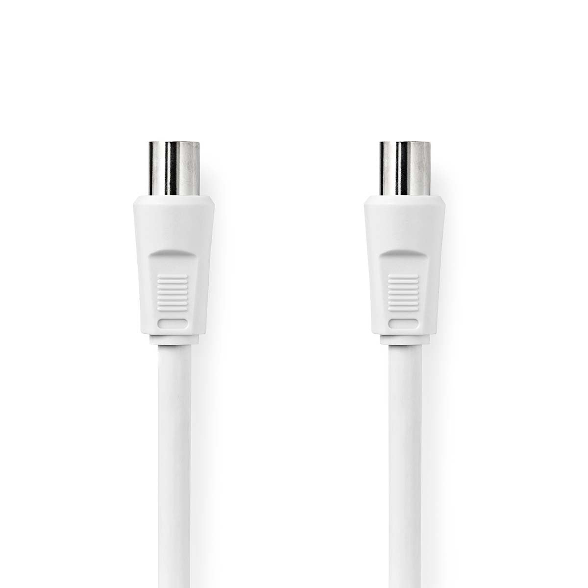 Cable Coaxial de 90 dB | IEC (Coaxial) Macho - Hembra - Blanco