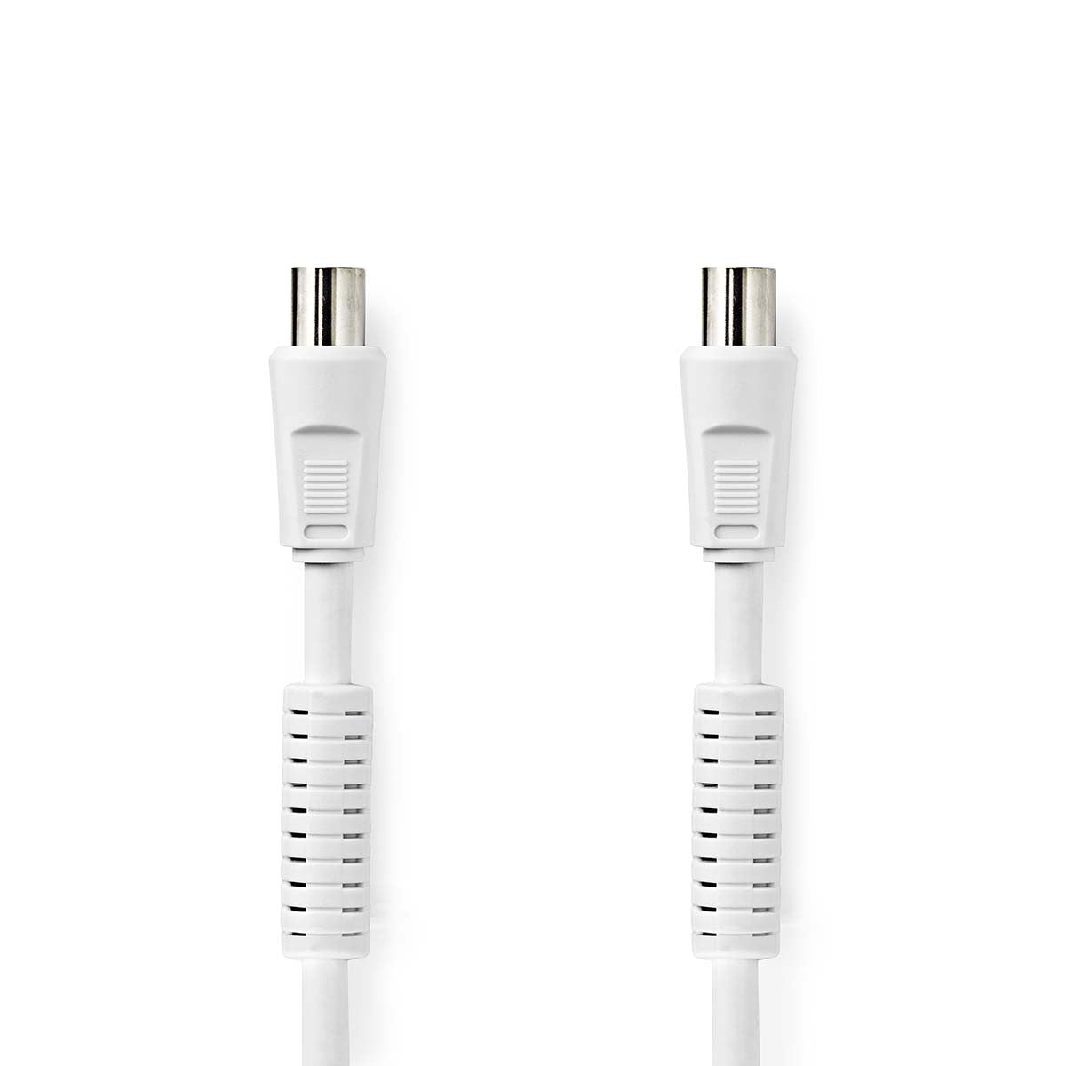 120dB Coaxial Cable | IEC (Coaxial) Male - Female 2.0m White