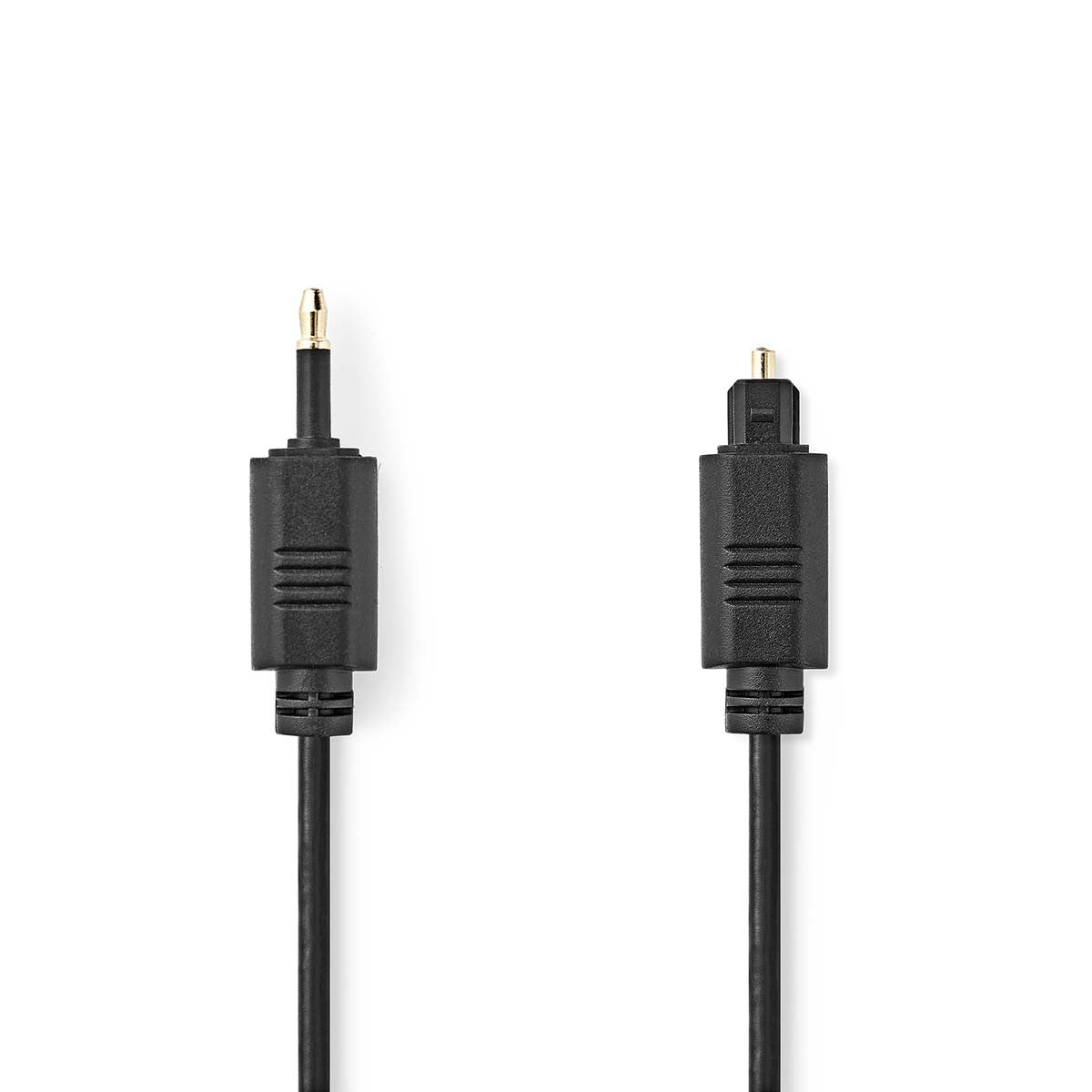 Optical Audio Cable | Toslink Male - 3.5 mm 1.0 m Black