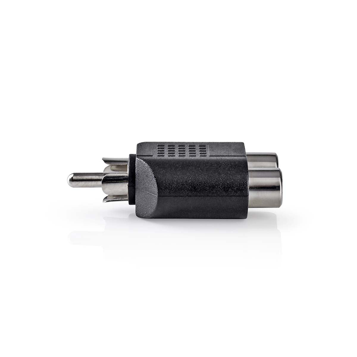 Subwoofer Adapter | RCA Male - 2x Female Black