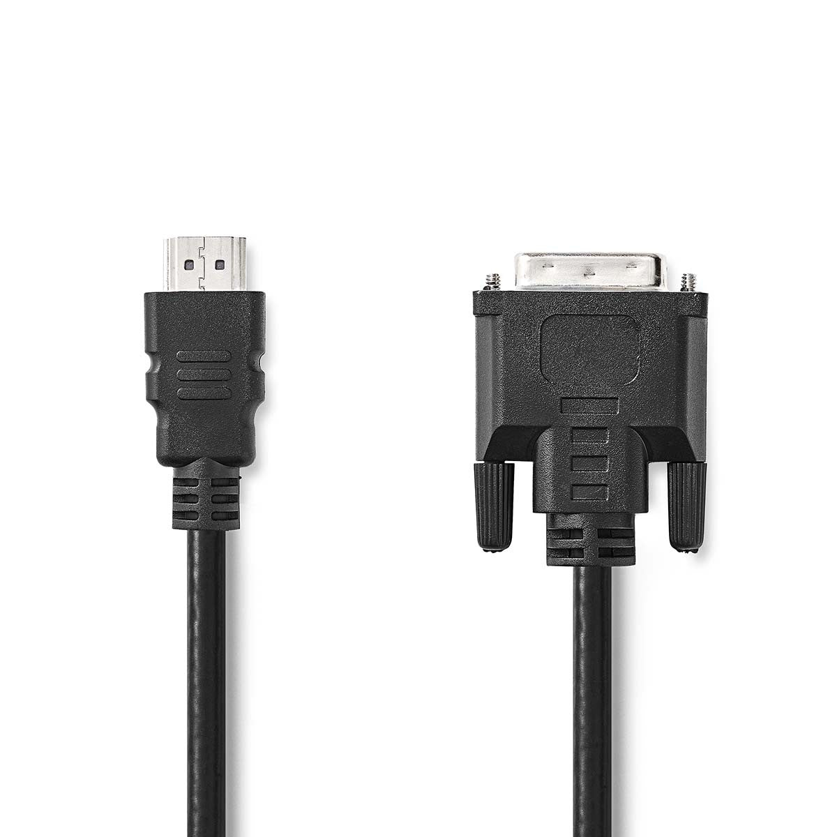 HDMI-DVI Cable | HDMI to DVI-D Male Connector 24+1 Pin 2.0 m Black
