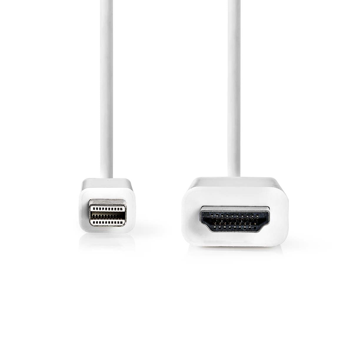 Mini Displayport-hdmi Cable | Displayport Male - HDMI Connector 2.0 m White Cables
