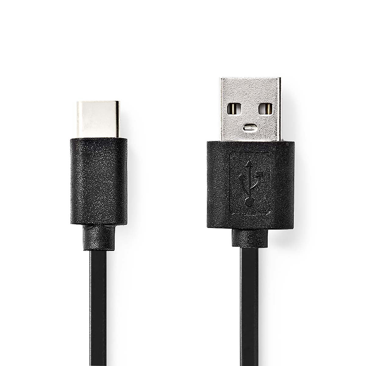 USB 2.0 Cable | Type C Male - 1.0 m Black