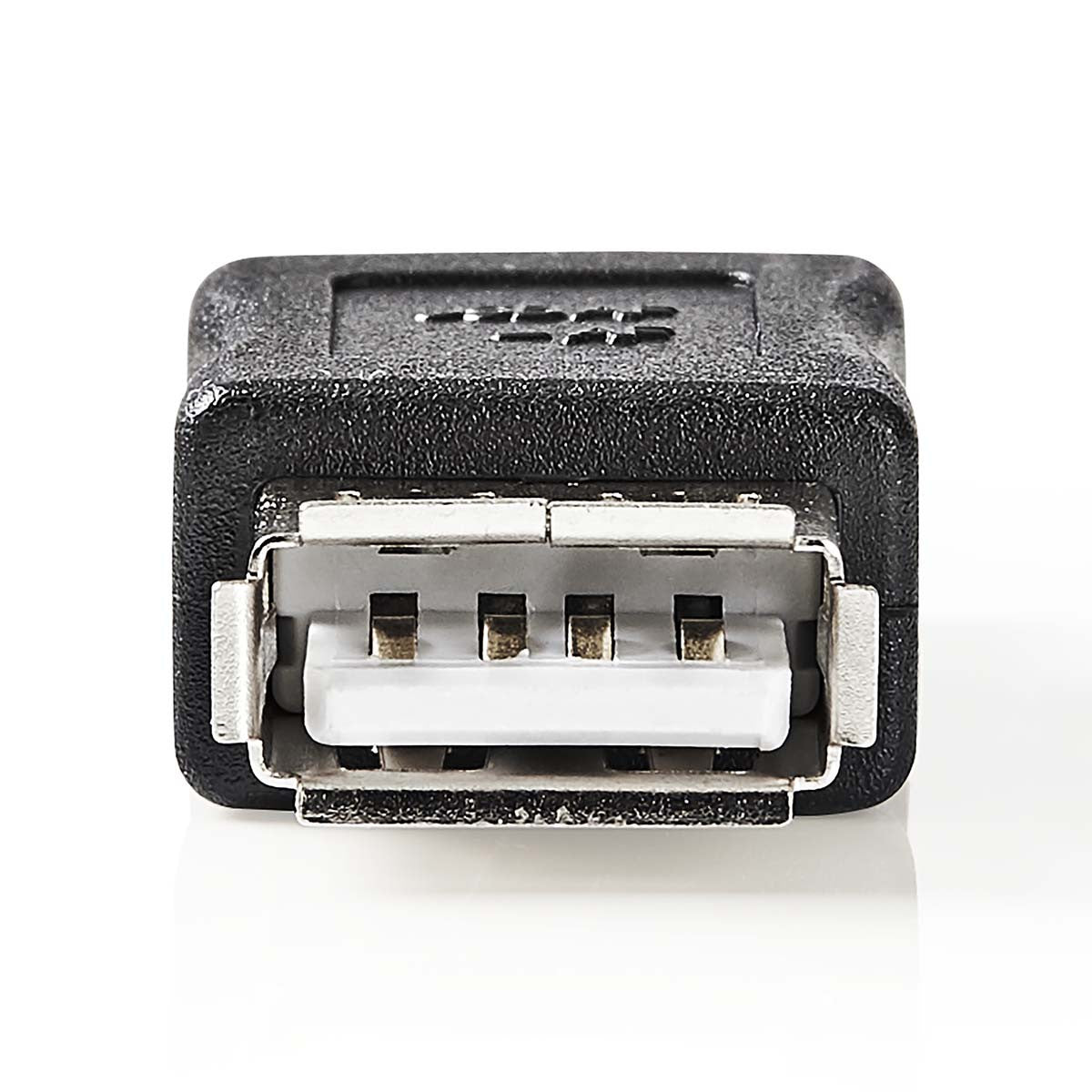 USB 2.0 A Female to USB 2.0 A Female Adapter Black in blister