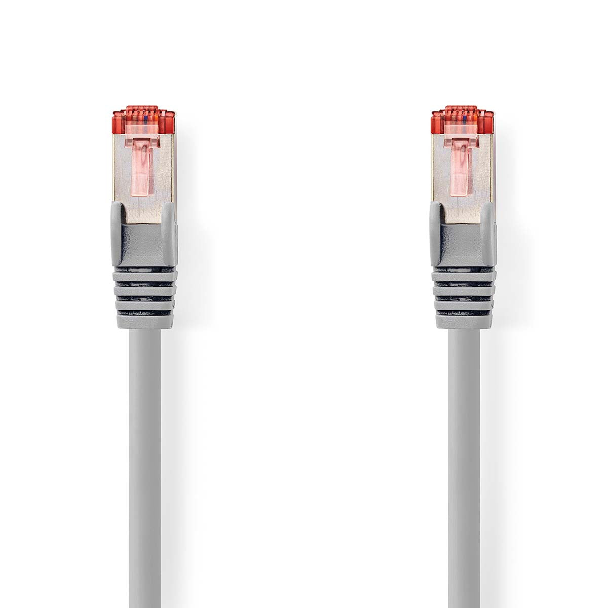 Cable de Red Cat6 S/ftp | Rj45 (8p8c) Macho - 1,0 m Gris