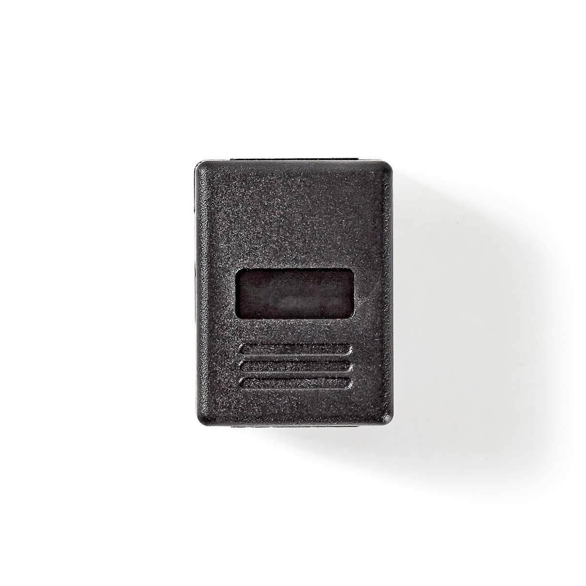 Cat5 Network Adapter | RJ45 (8p8c) Female - Black