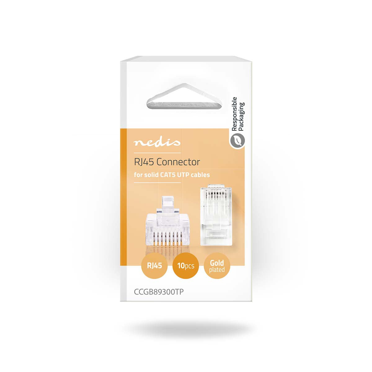 Network Connector | Rj45 (8p8c) Male - 10 Units Transparent