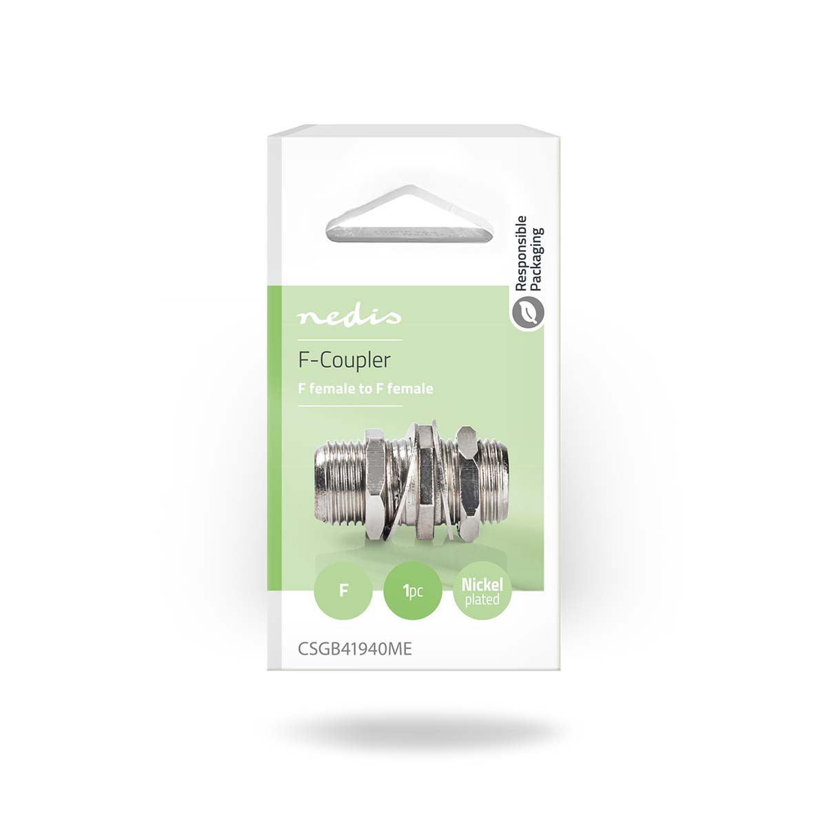 Satellite and Antenna Adapter | Female F - Metal