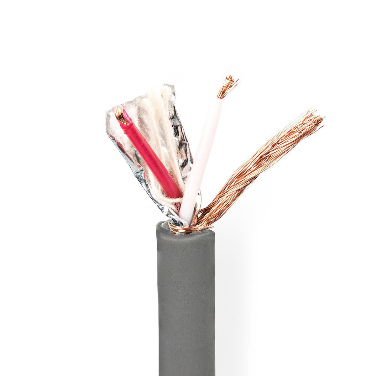 110 Ohm DMX Cable | 2x 0.23 mm² 100 m on Grey Spool