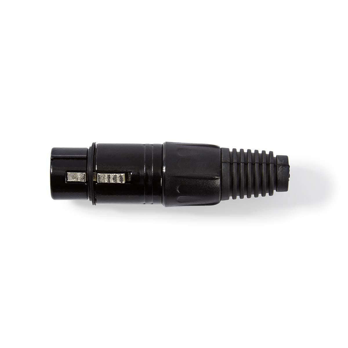 XLR Connector | 3 Pin Female Black