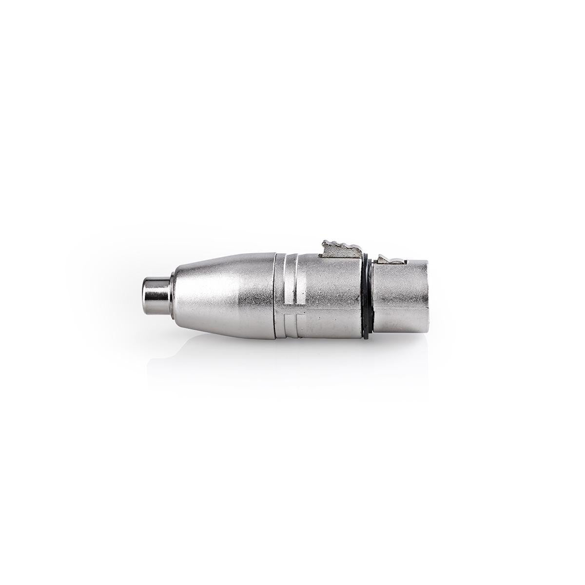 XLR Adapter | 3 Pin Female - RCA 10 Units Metal Audio Connectors