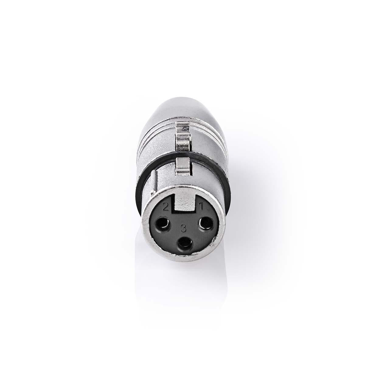 XLR Adapter | 3 Pin Female - RCA 10 Units Metal Audio Connectors