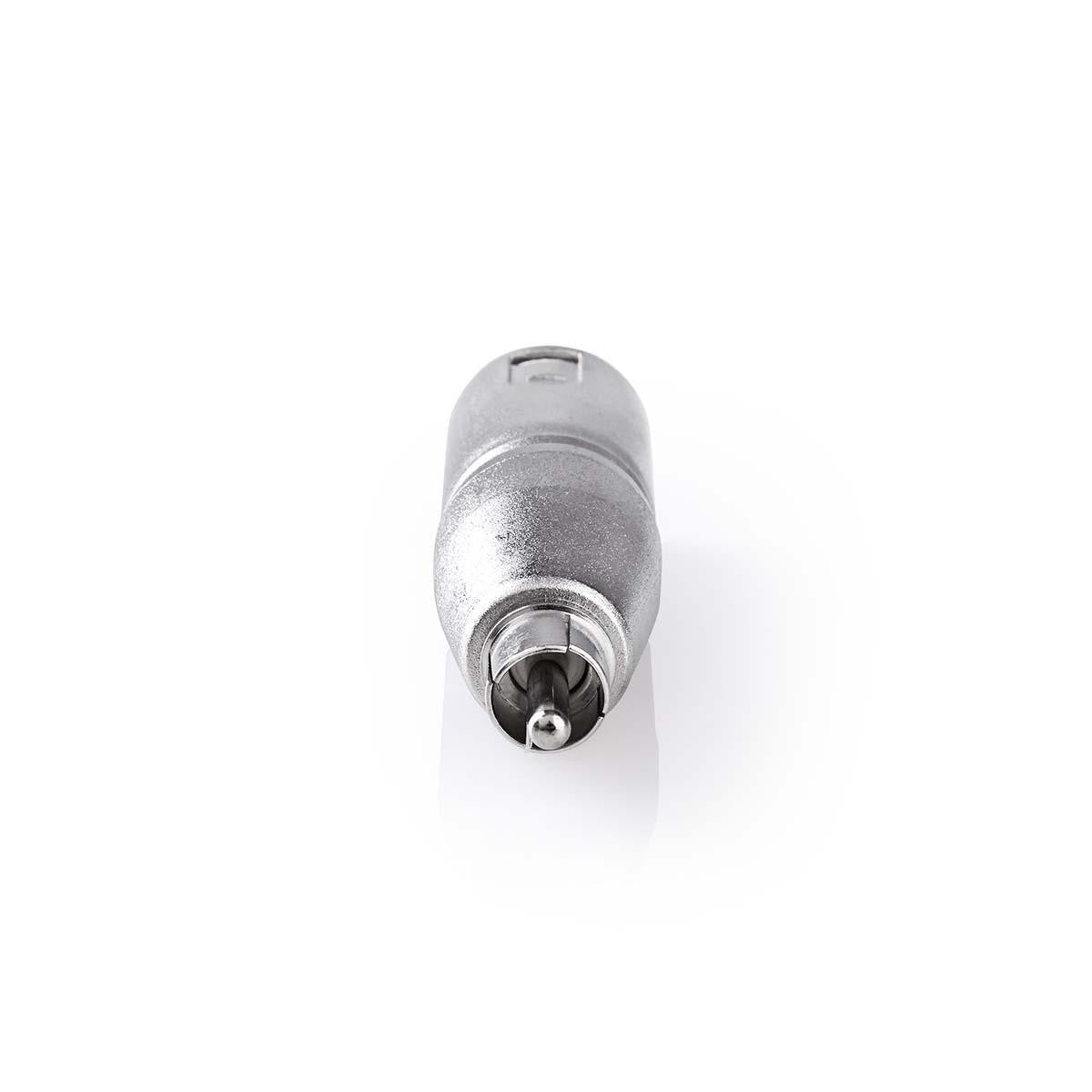 XLR Adapter | 3 Pin Male - RCA 10 Units Metal