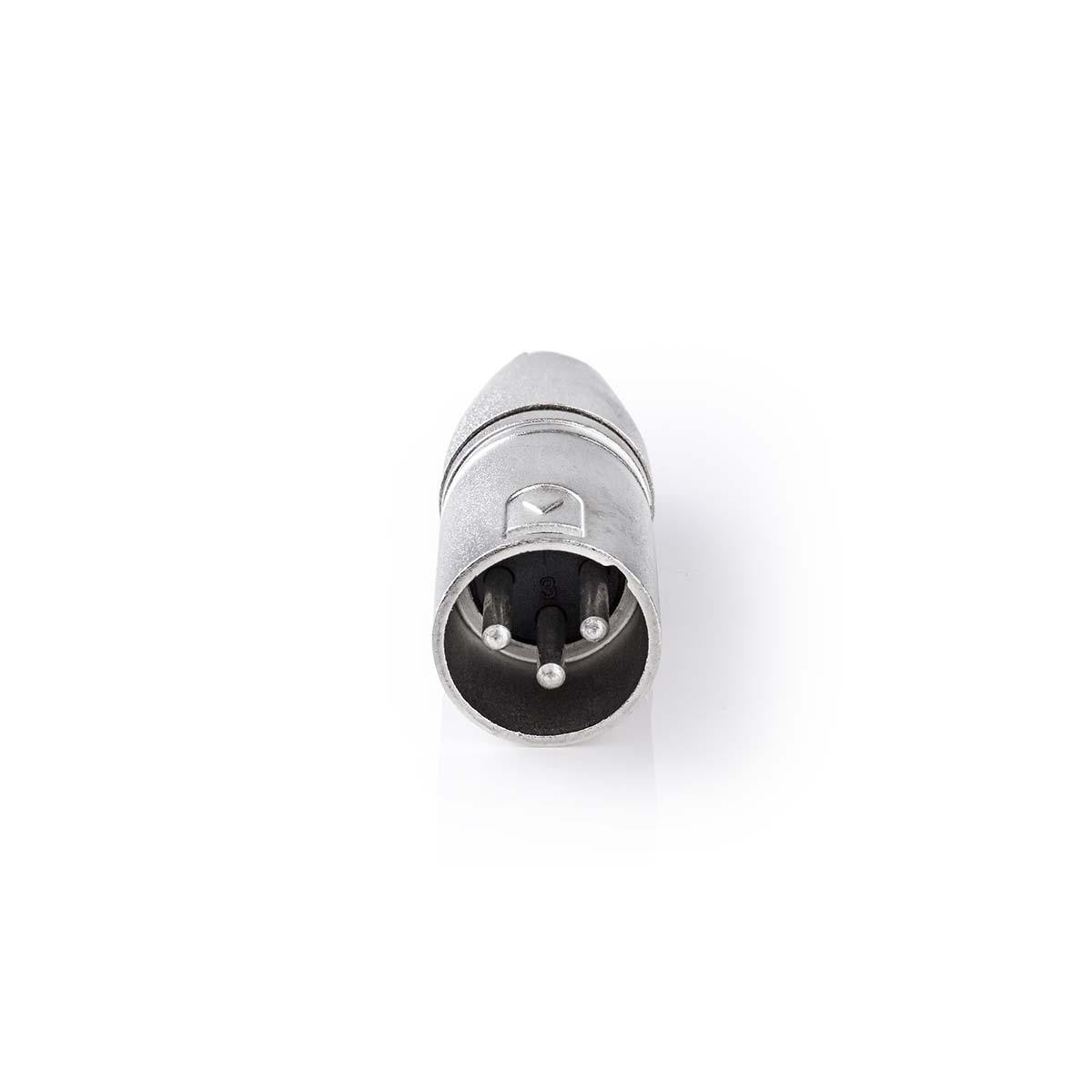 XLR Adapter | 3 Pin Male - RCA 10 Units Metal