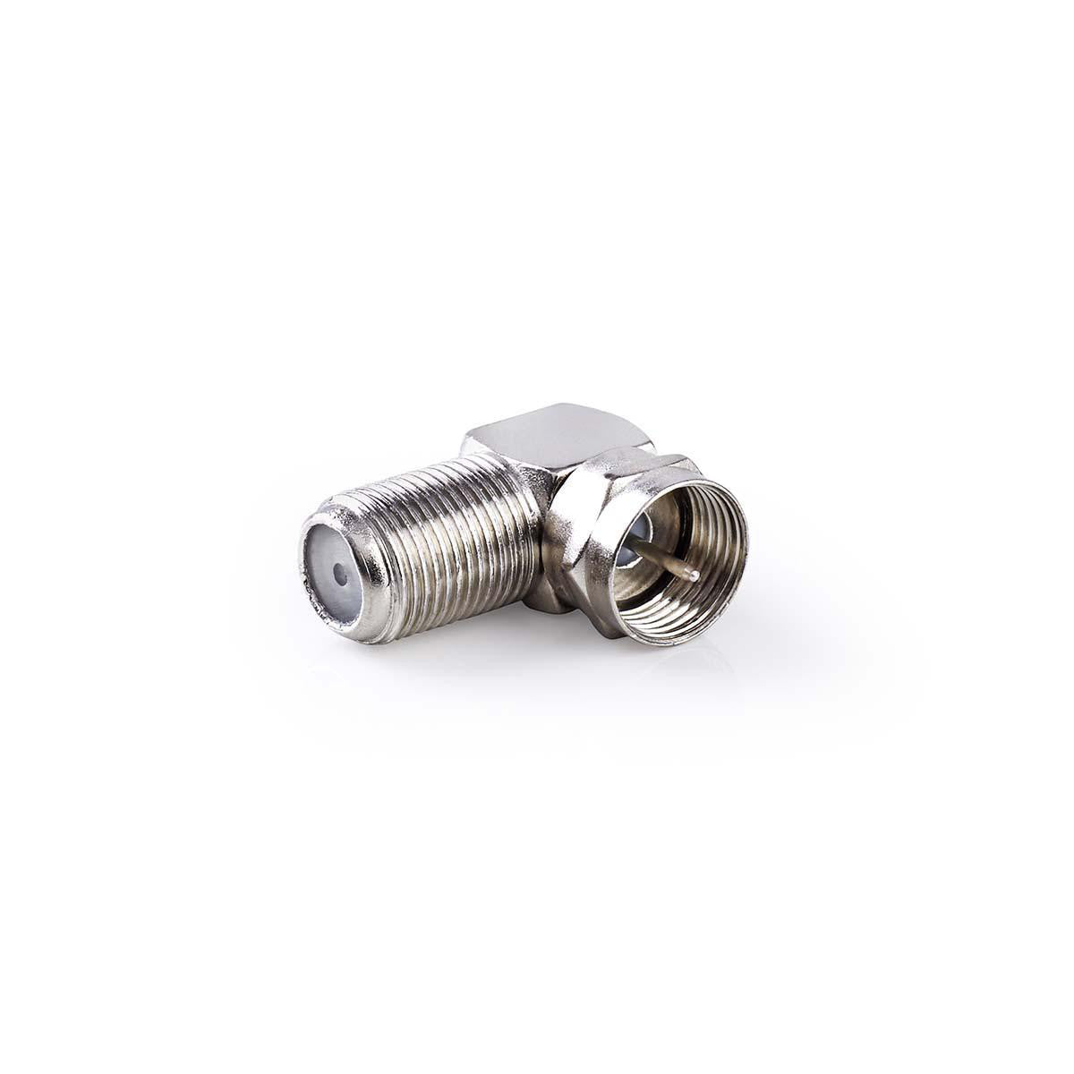 Satellite and Antenna Adapter | Male to Female Connector, 10 Units, Metal